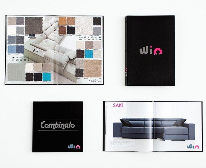 Diseño catálogos, diseño muestrarios