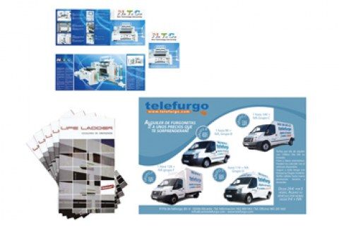 Diseño, maquetación folletos