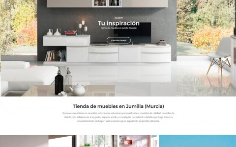 Diseño web para muebles