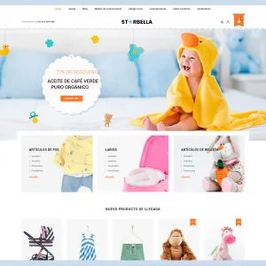Página web y tienda online de juguetes y cosas para niños j1