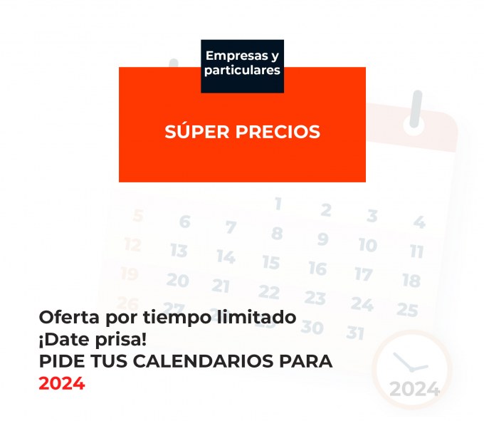 Compra tus Calendarios para 2024