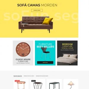 Página web para muebles