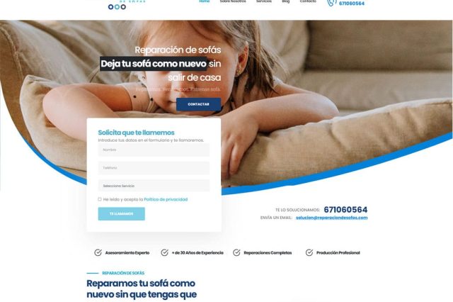 Creación de página web para empresa